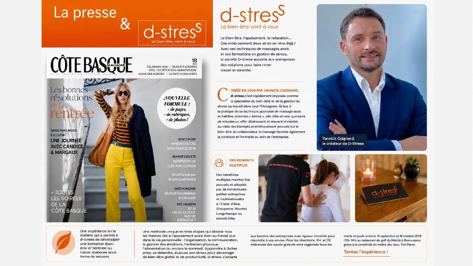 d-stress et la presse