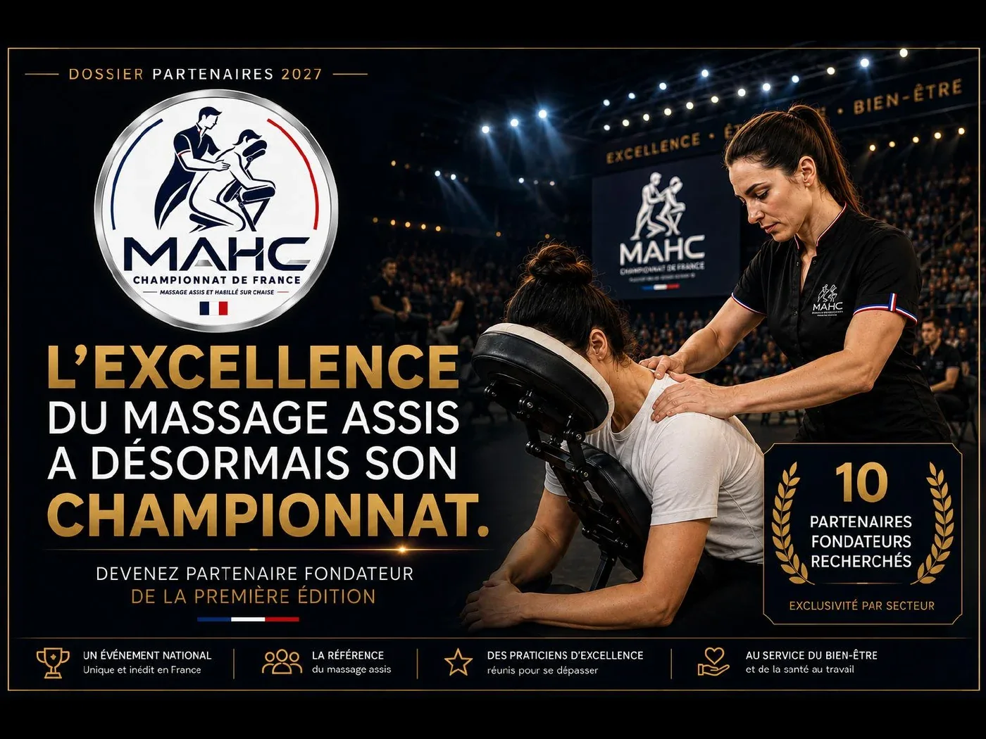 Couverture du dossier partenaires 2027 du Championnat de France MAHC